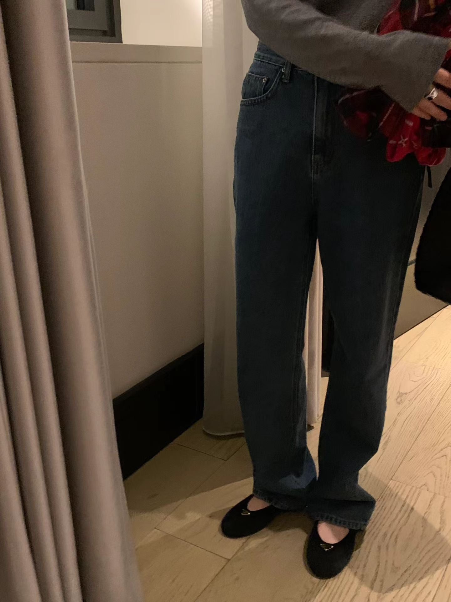 Ounce bow deep blue denim