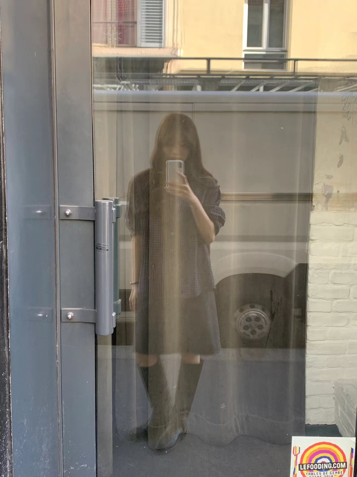 Ounce eve check shirt-2col