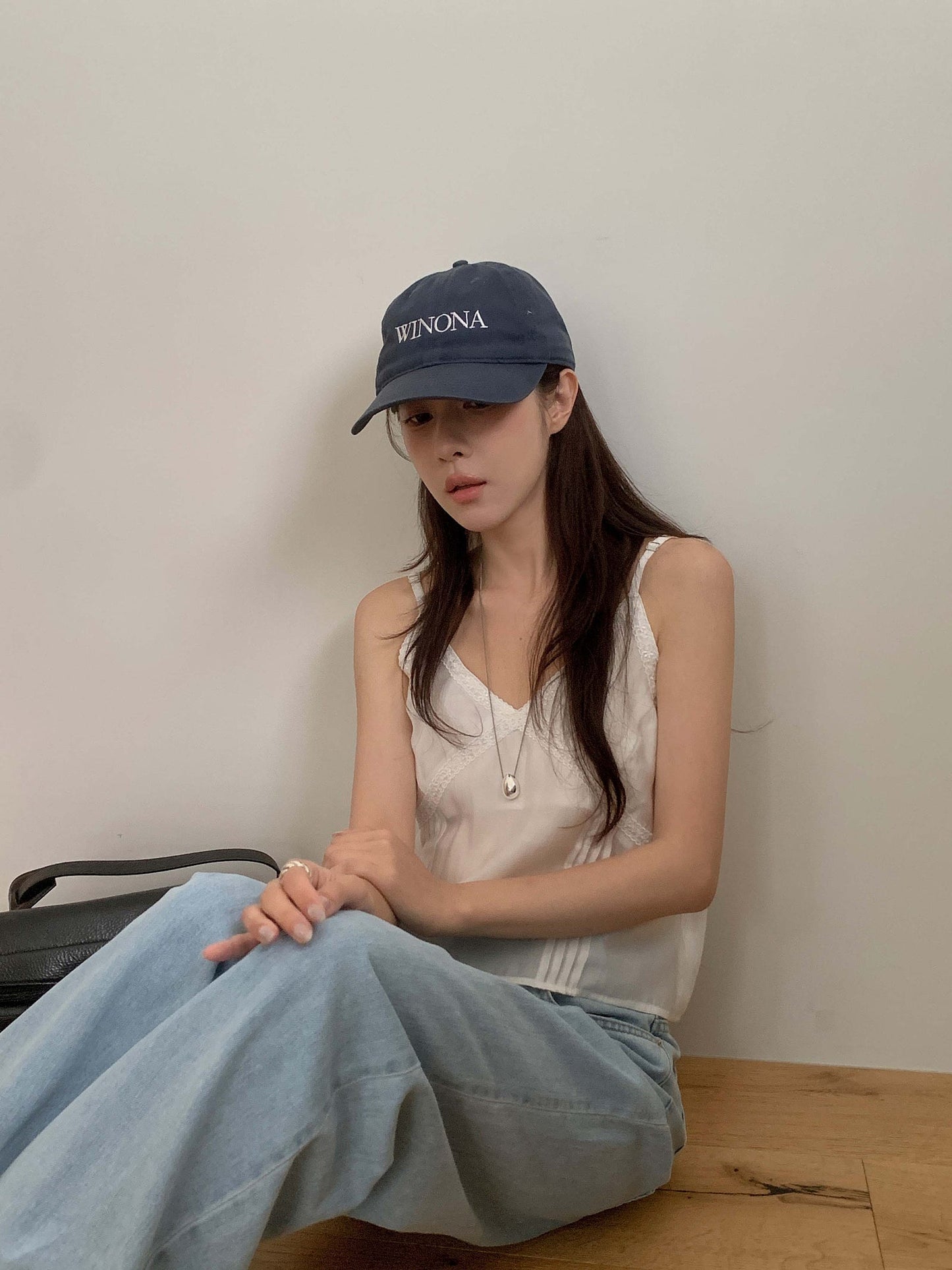 light blue wide denim