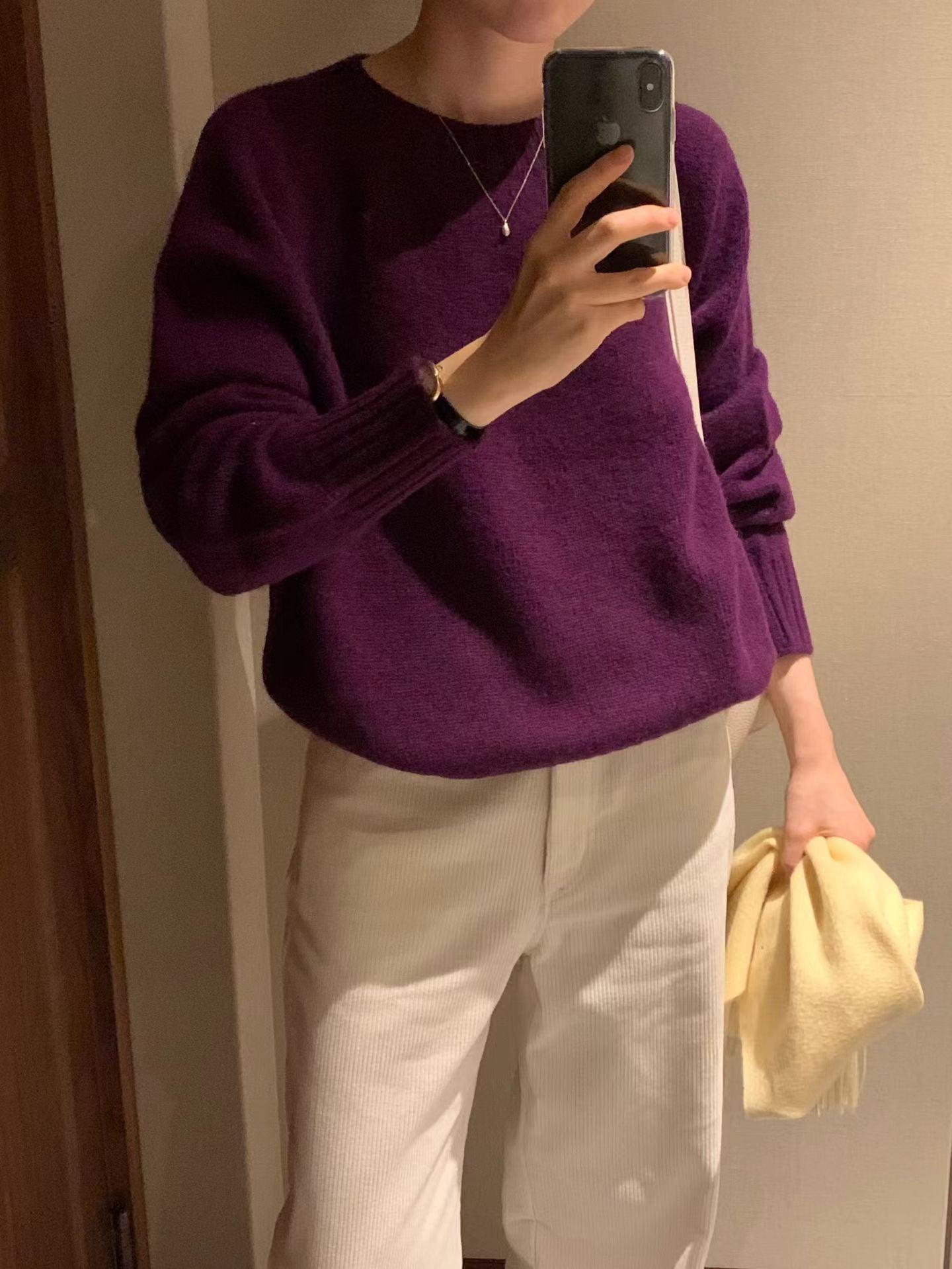 Ounce heather shirtland wool knit-4col