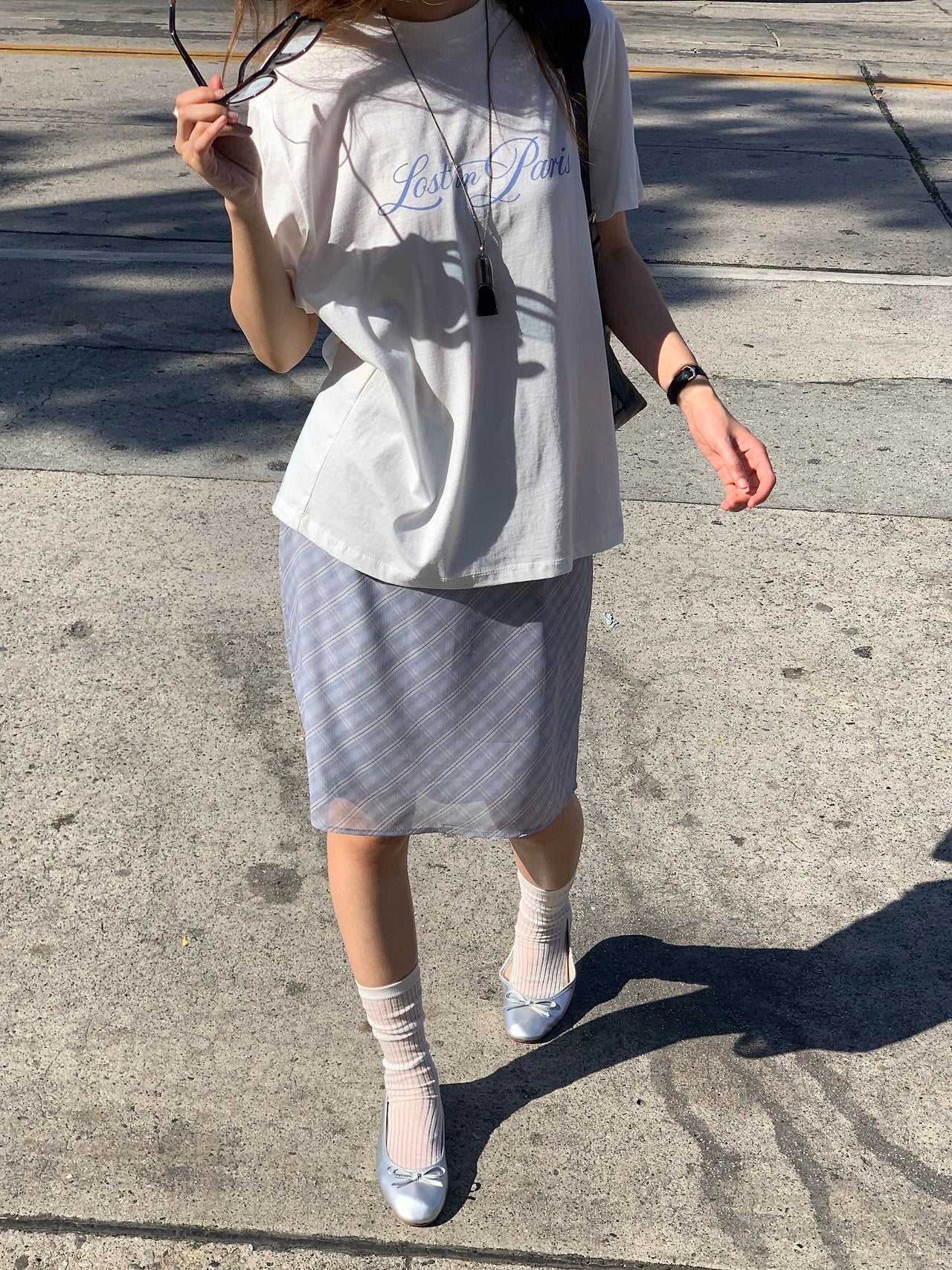 Lost in paris box fit T-3col
