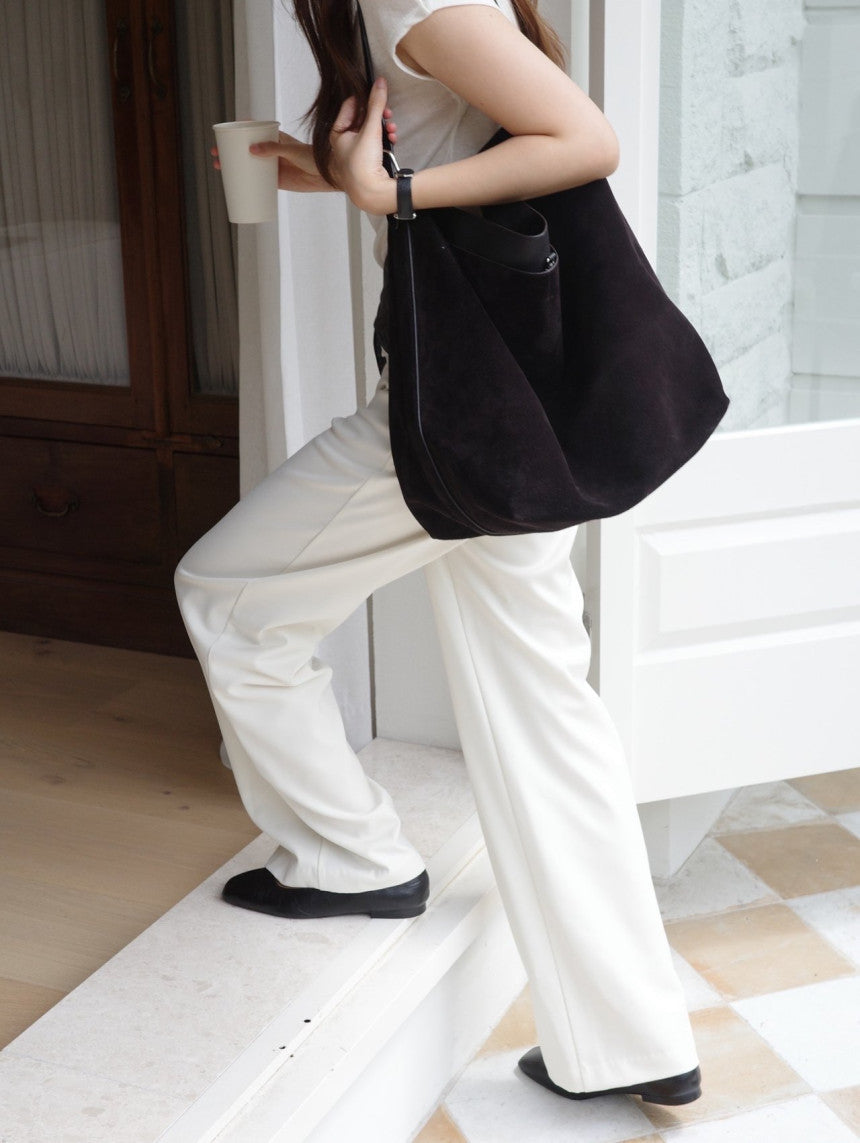 Row flare slacks-3col
