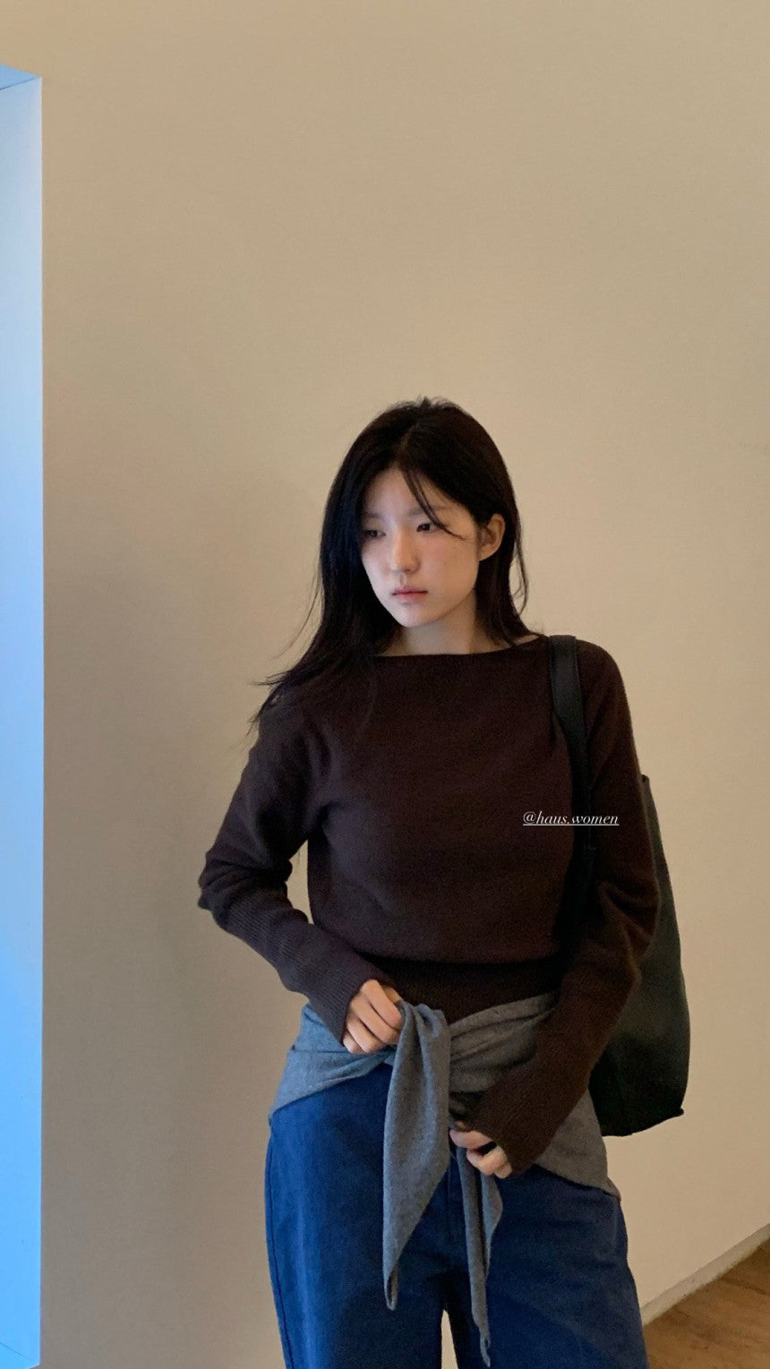 Haus fos holegarment knit-3col