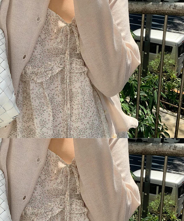liter twinkle pearl cardigan-3col