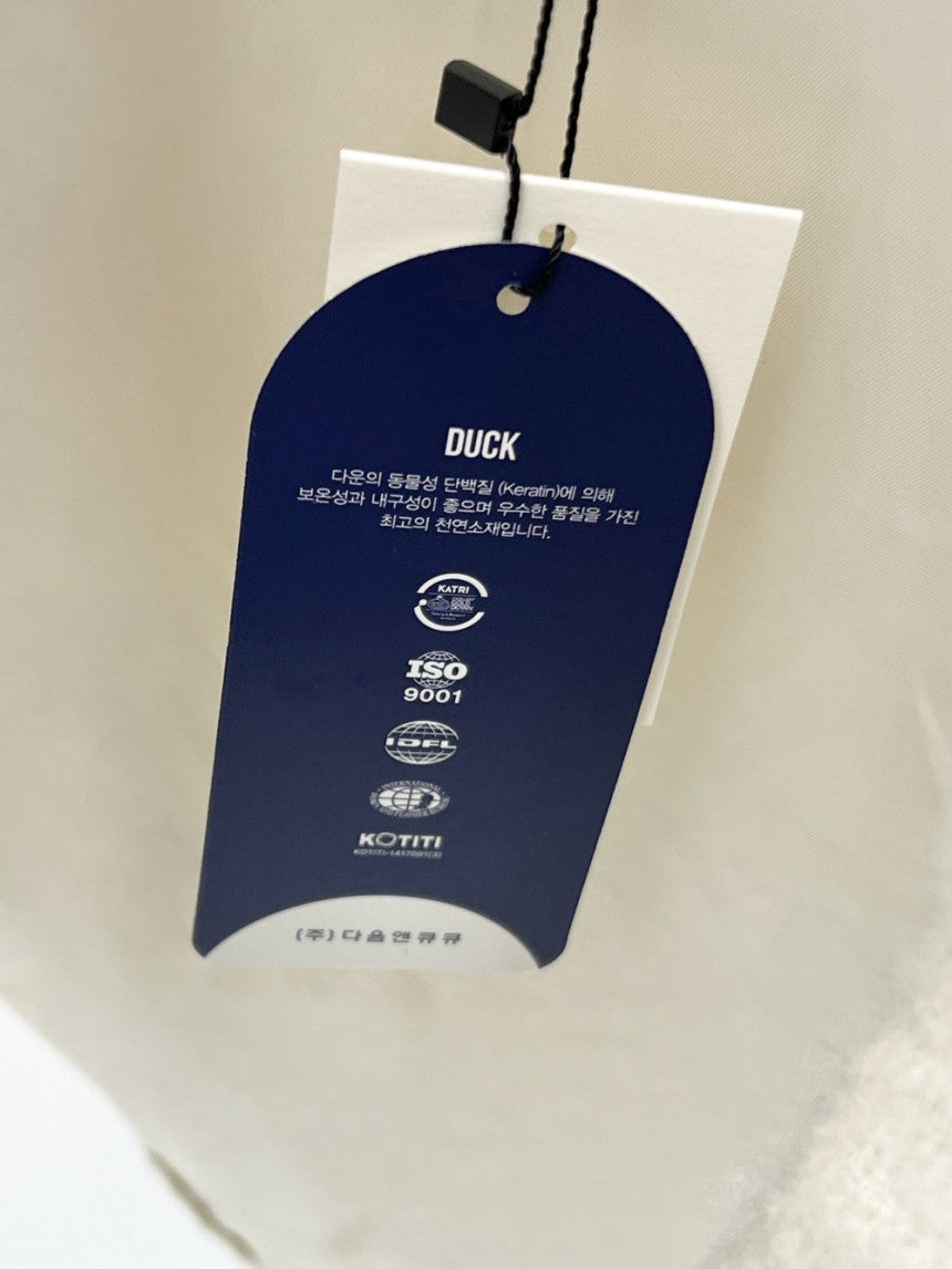 Bigben alpaca tweed duckdown short padding-2col