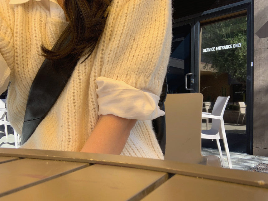 liter margarine alpaca half knit-2col