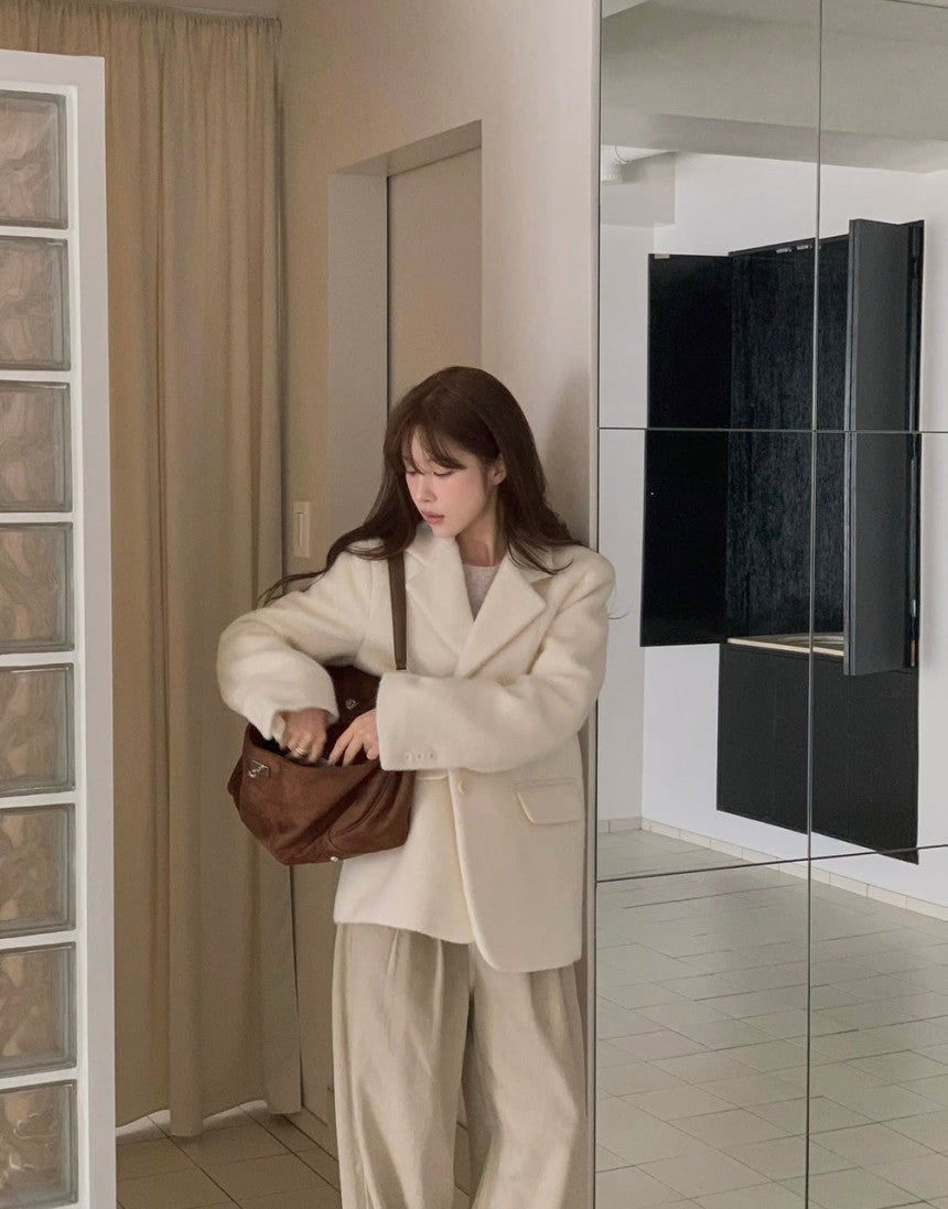 Justin wool jacket-2col