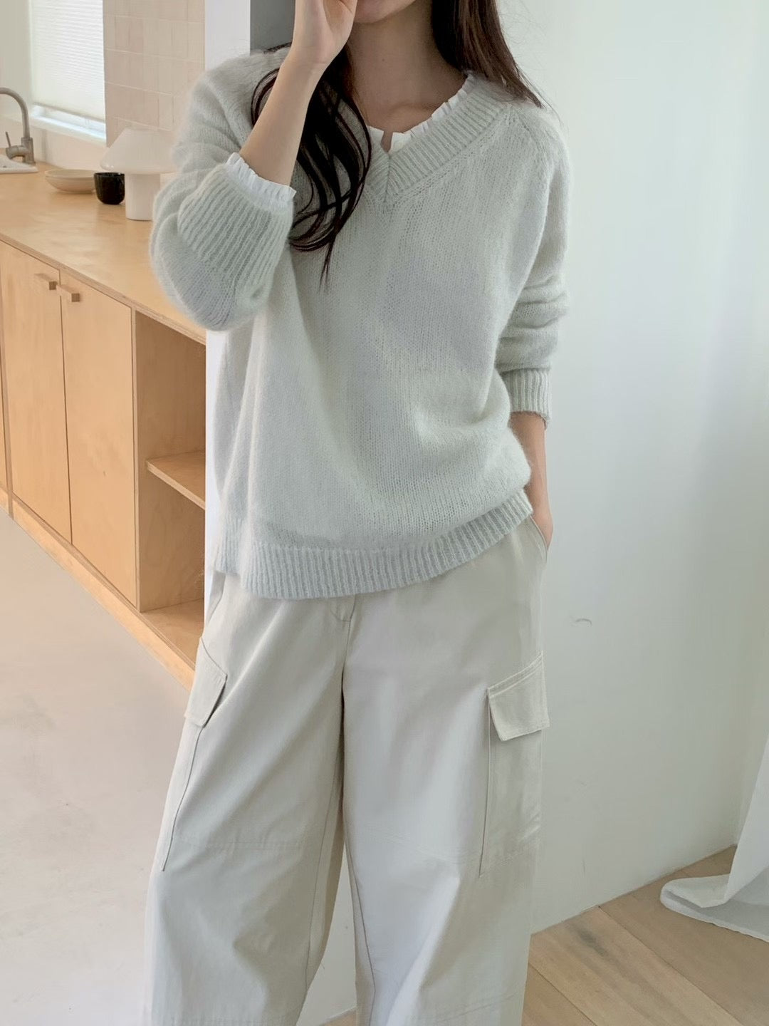 Blasom Mohair knit-4col