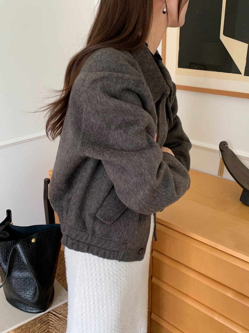 coco handmade short jacket-3col