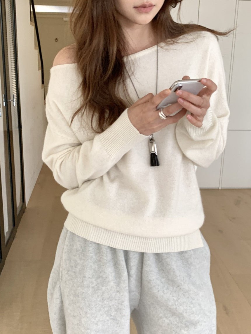 Siena fox unbalance knit-3col