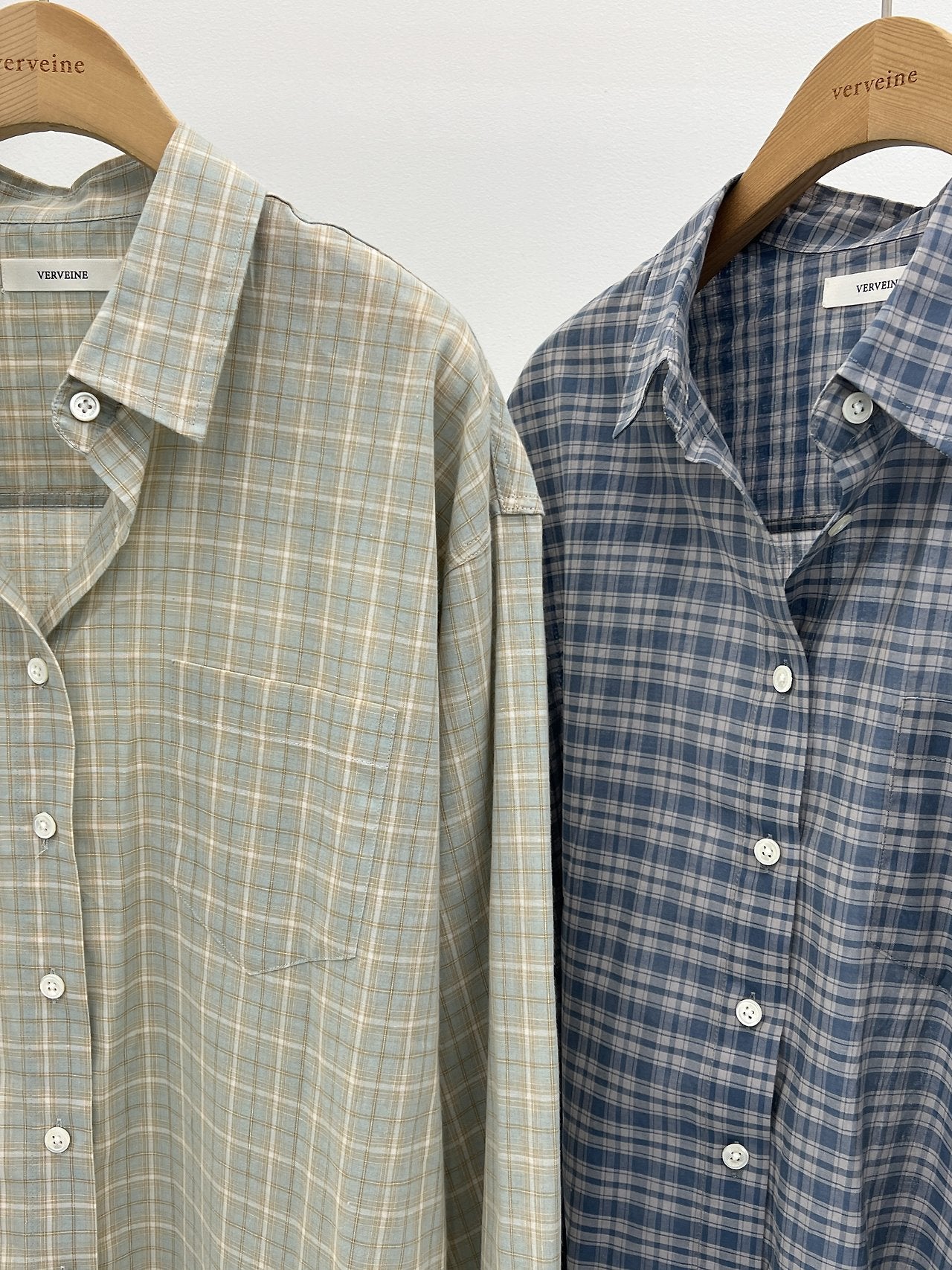 Halen check shirt-2col