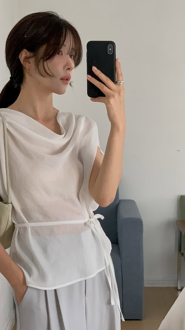 Uzu blouse-4col