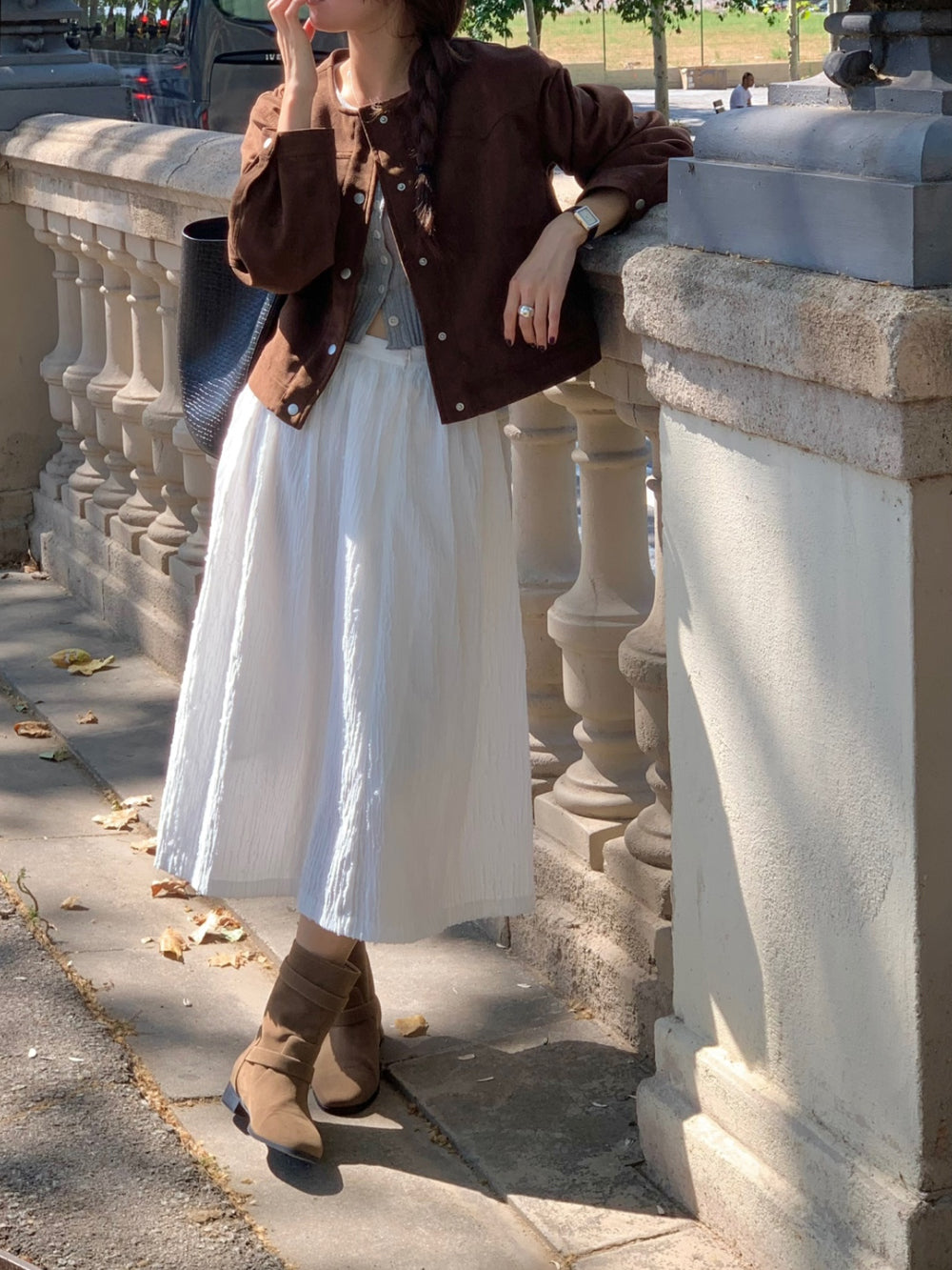 chocolat skirt-2col