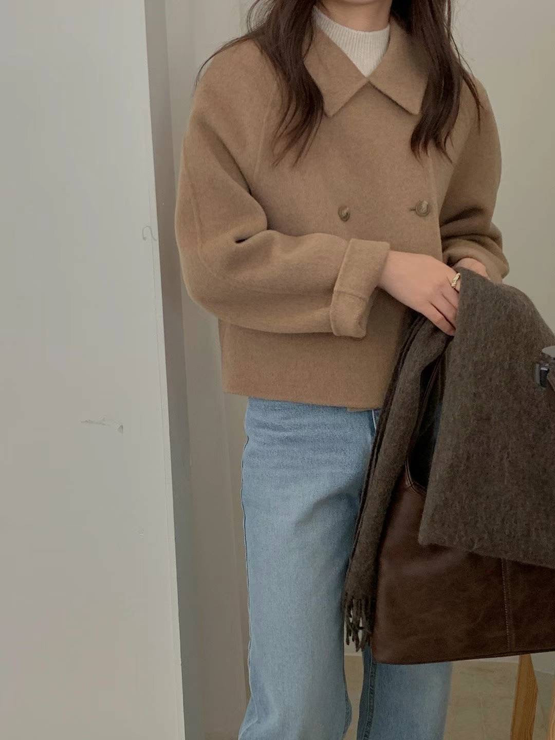 Miu double handmade jacket-3col