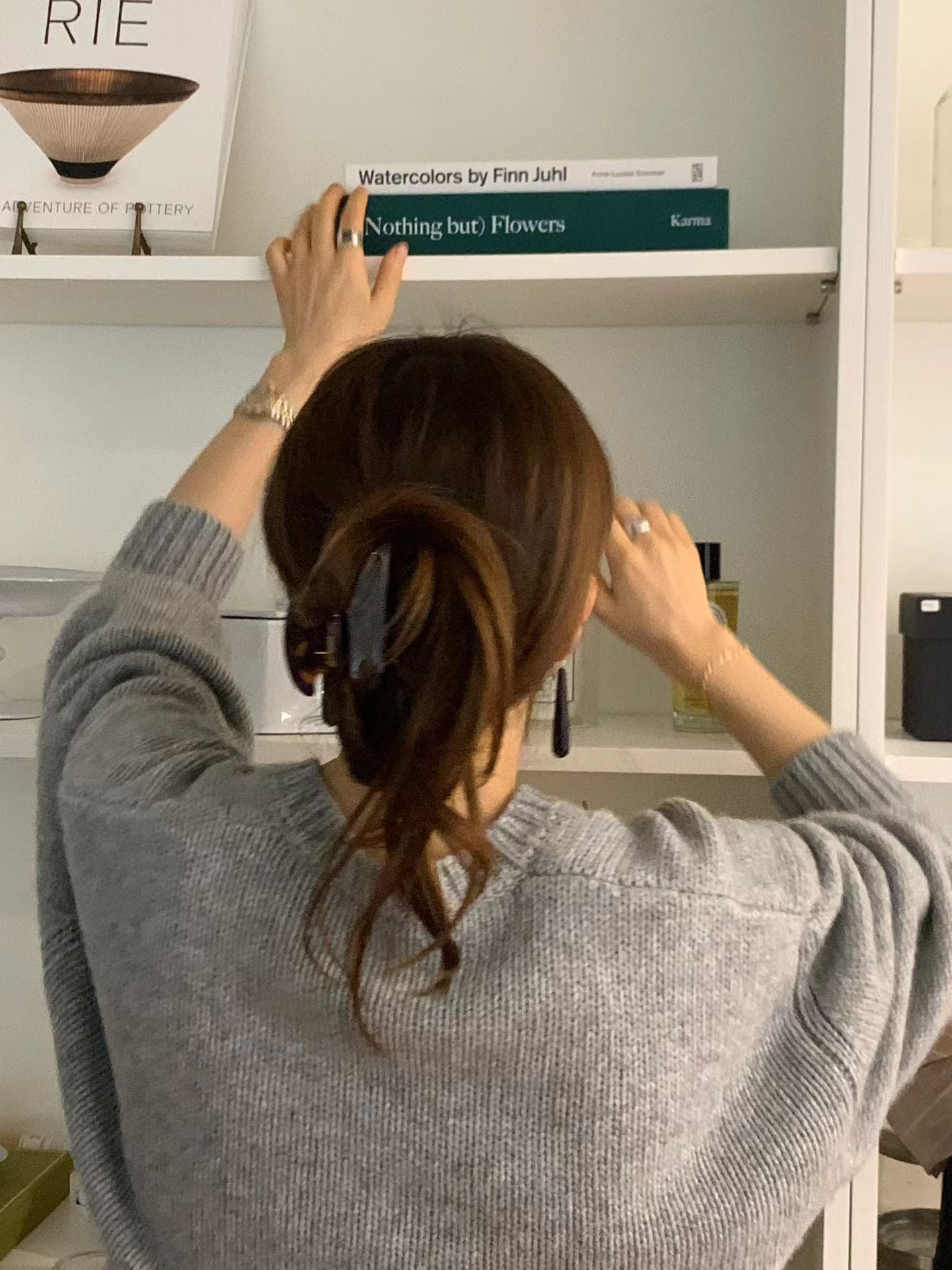 Ounce ron v neck knit-2col