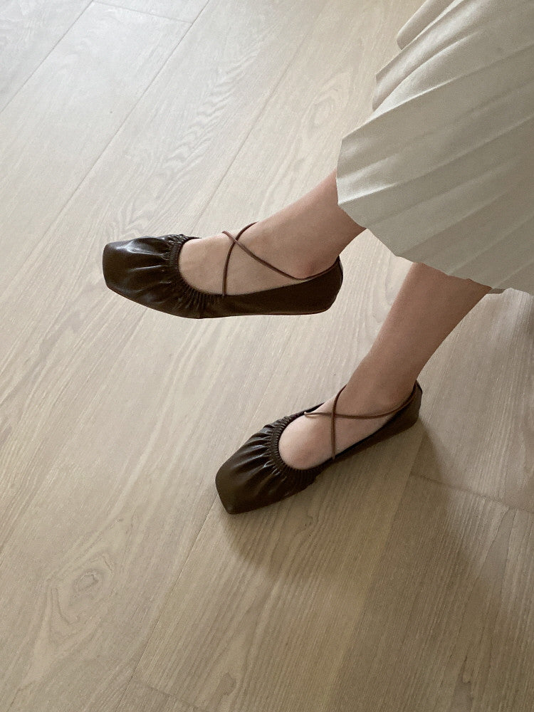 soft shirring flat