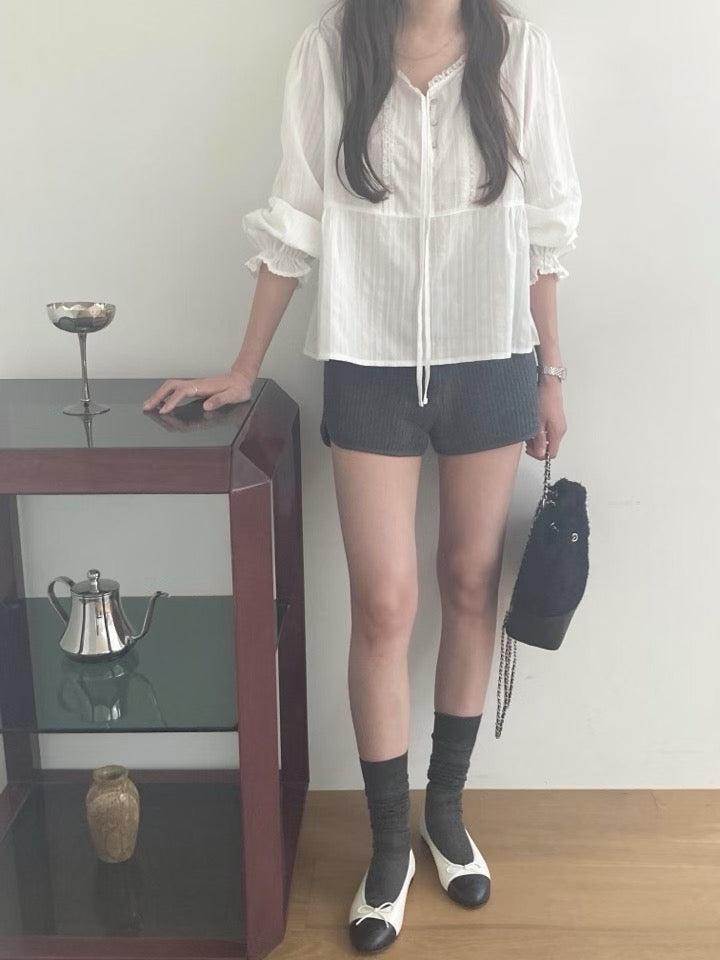 Mandarin blouse