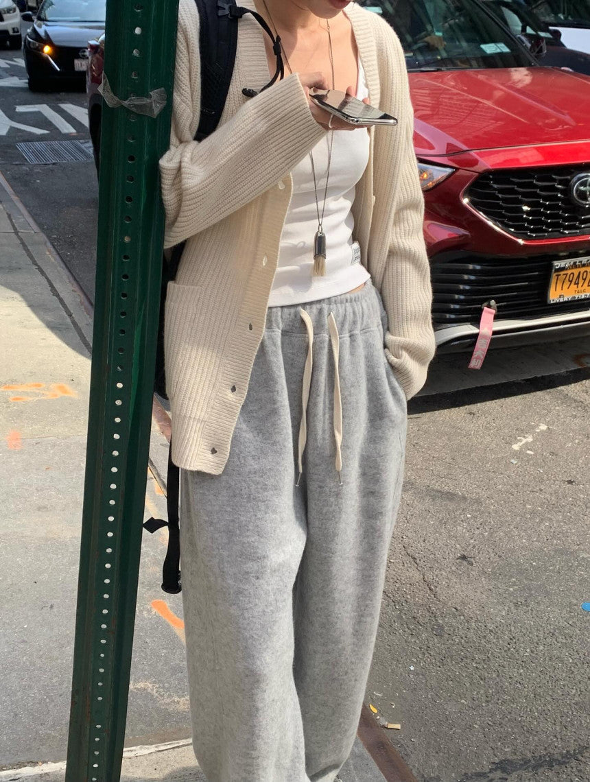 Mue hachi cardigan-4col