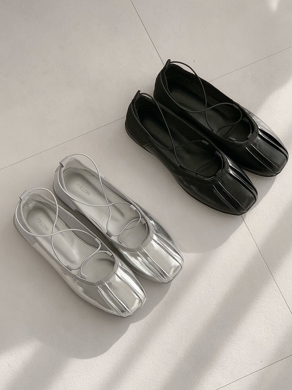 Glam lace flat