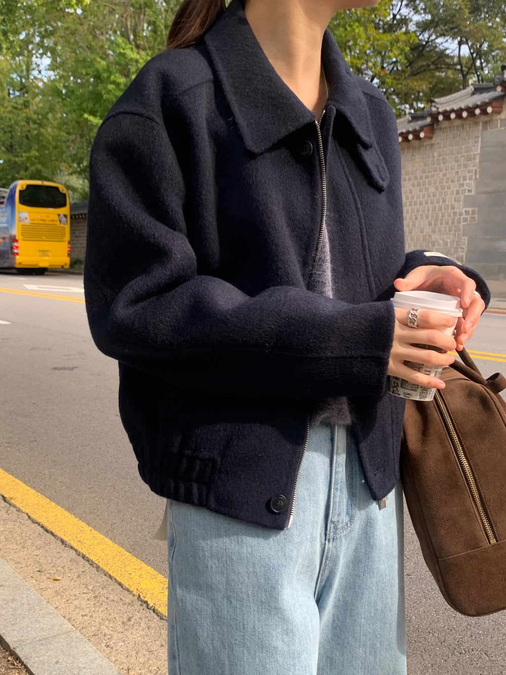 coco handmade short jacket-3col