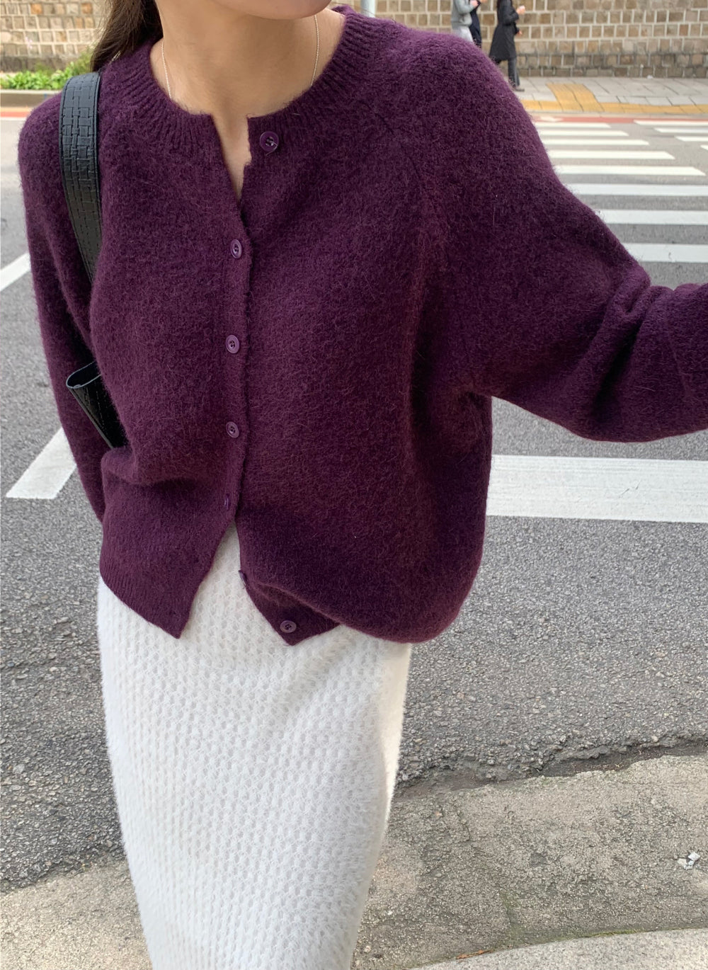 carrot cardigan-4col