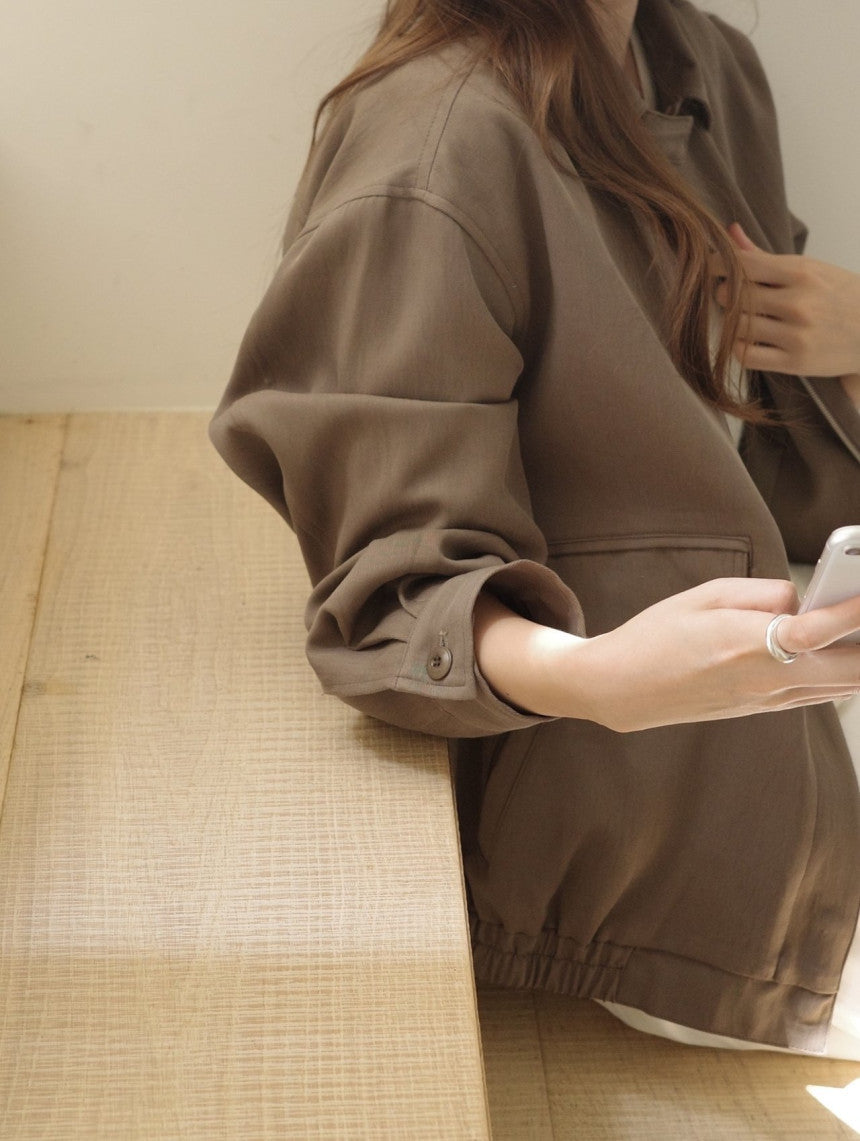 Fizt lyocell blouson-3col