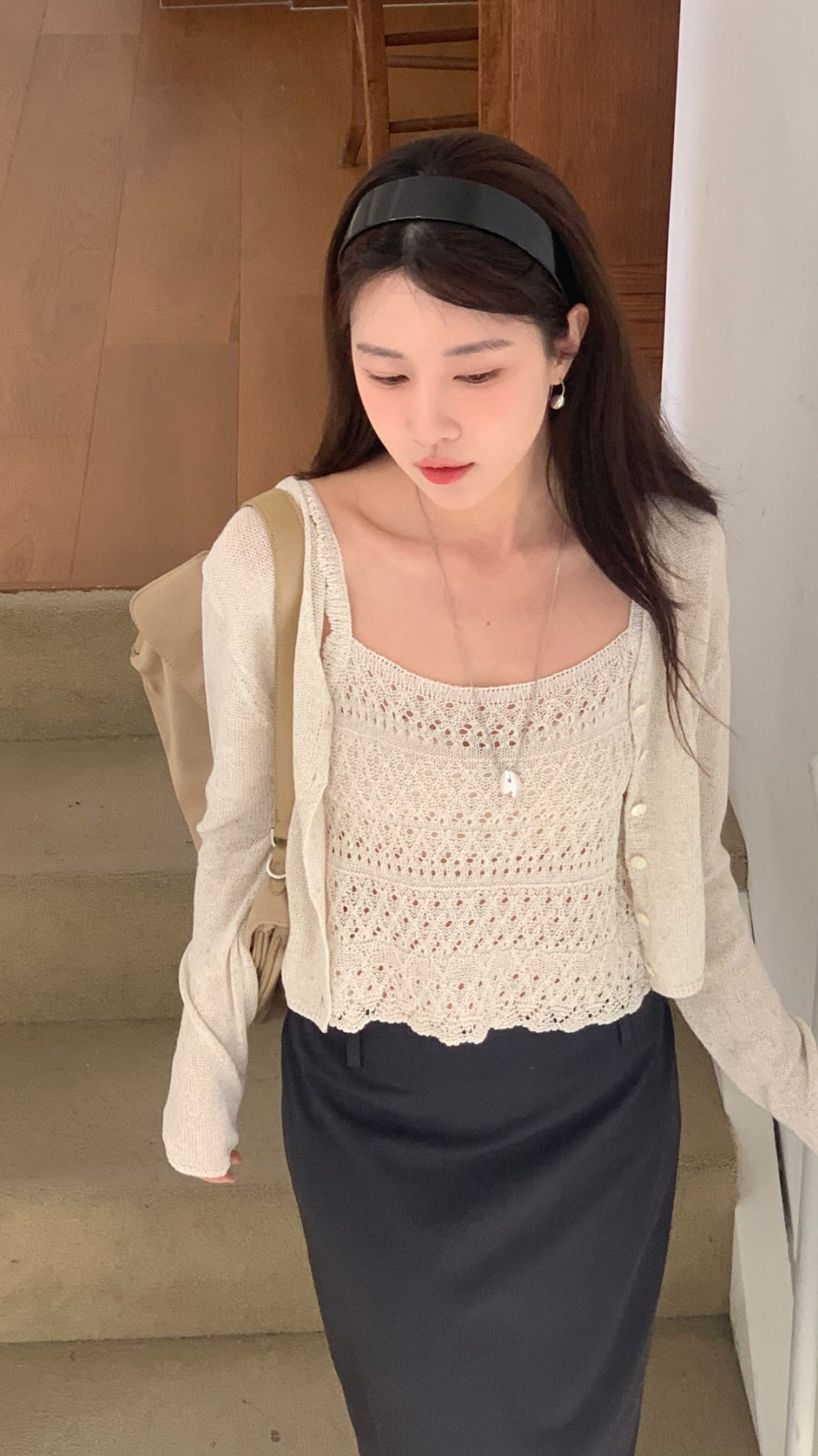Clee cardigan-3col