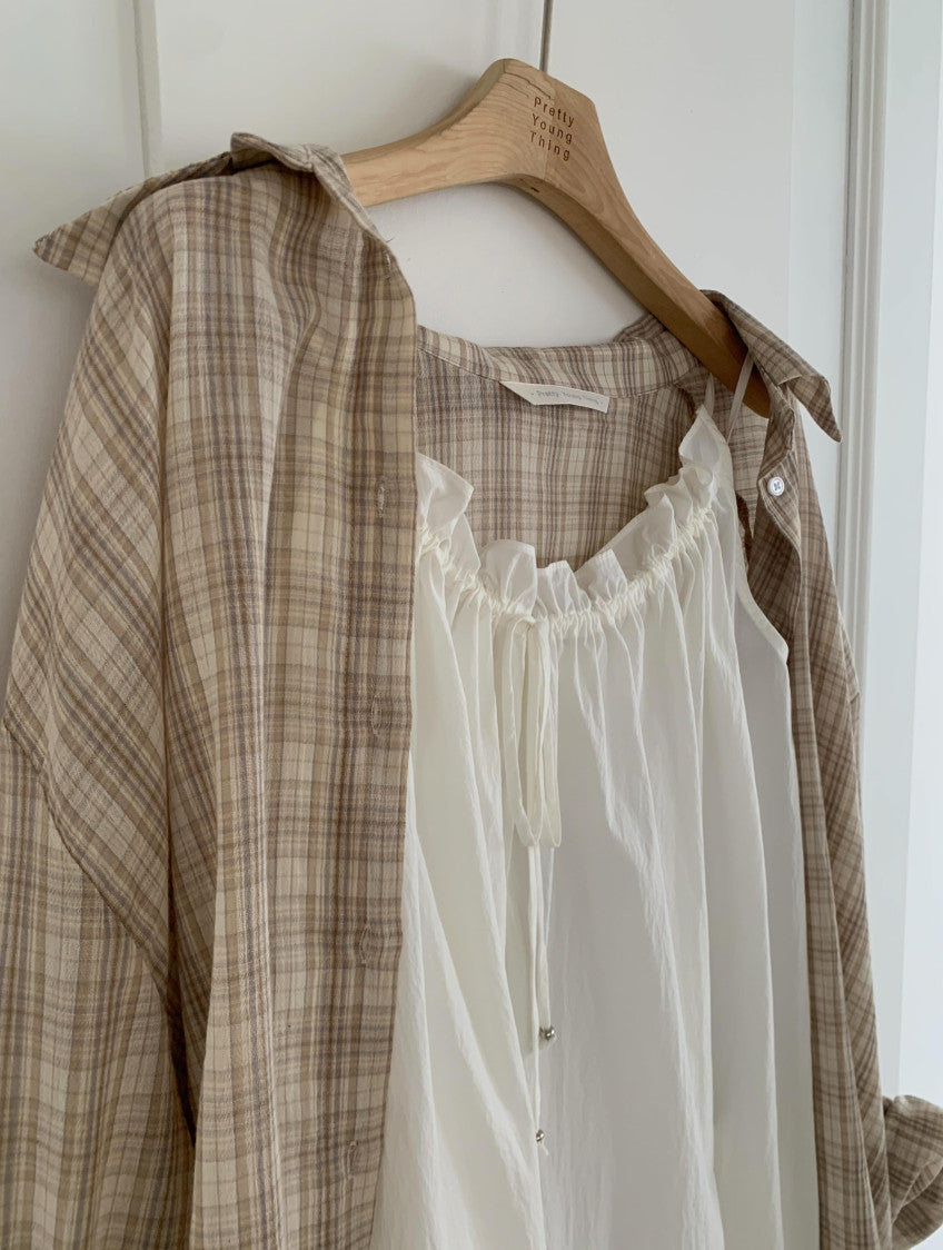 bedy check shirt-3col