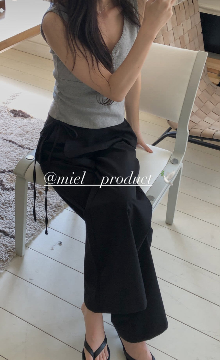 wrap slacks set-3col