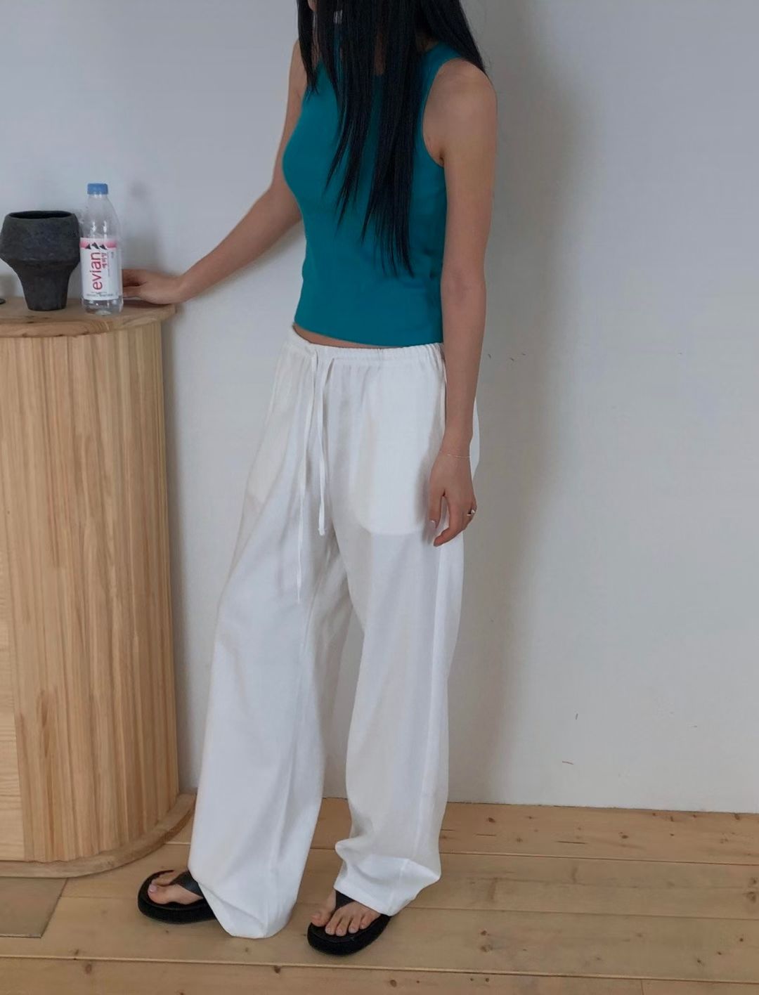 tori cotton pants-2col