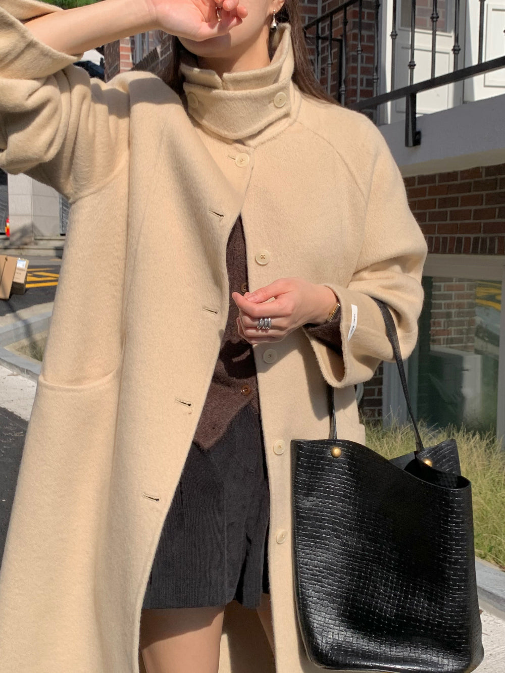 one mile long handmade coat-3col