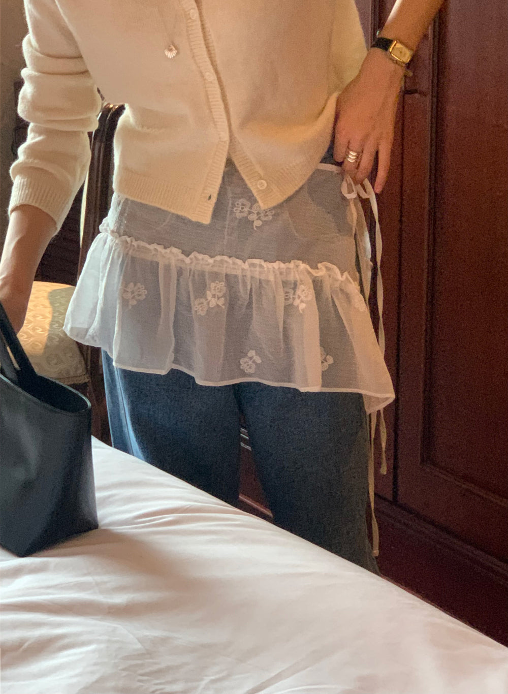 Misty Layered skirt-2col