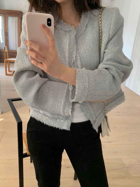 aida tweed jacket-2col