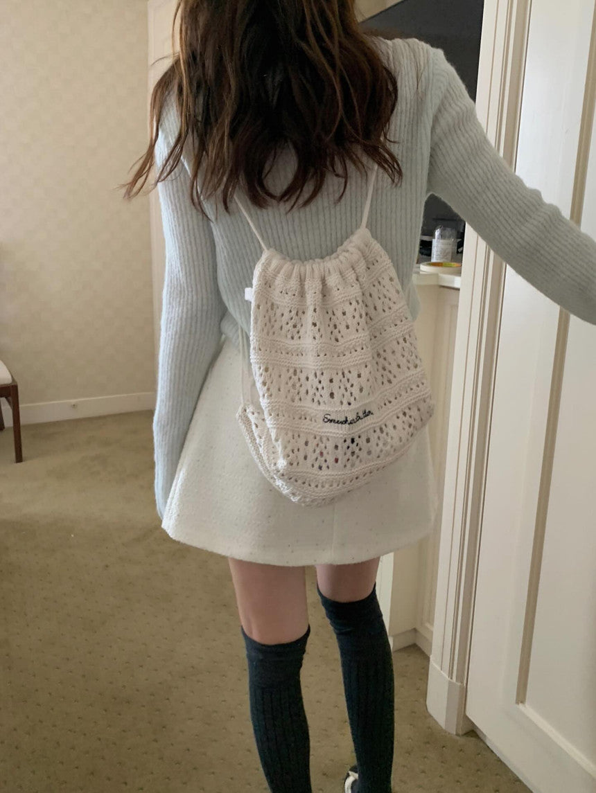 Winkle mini skirt-2col