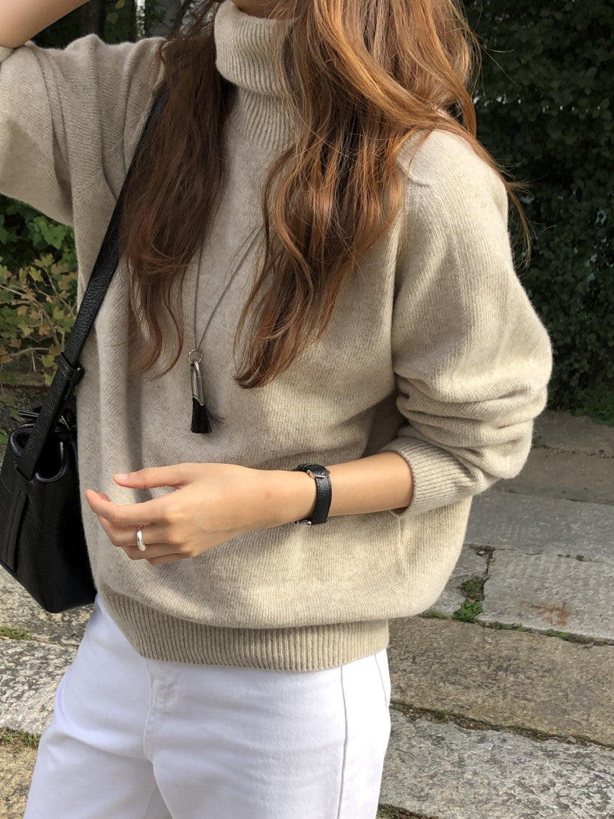 Meline wholegarment turtleneck knit-3col