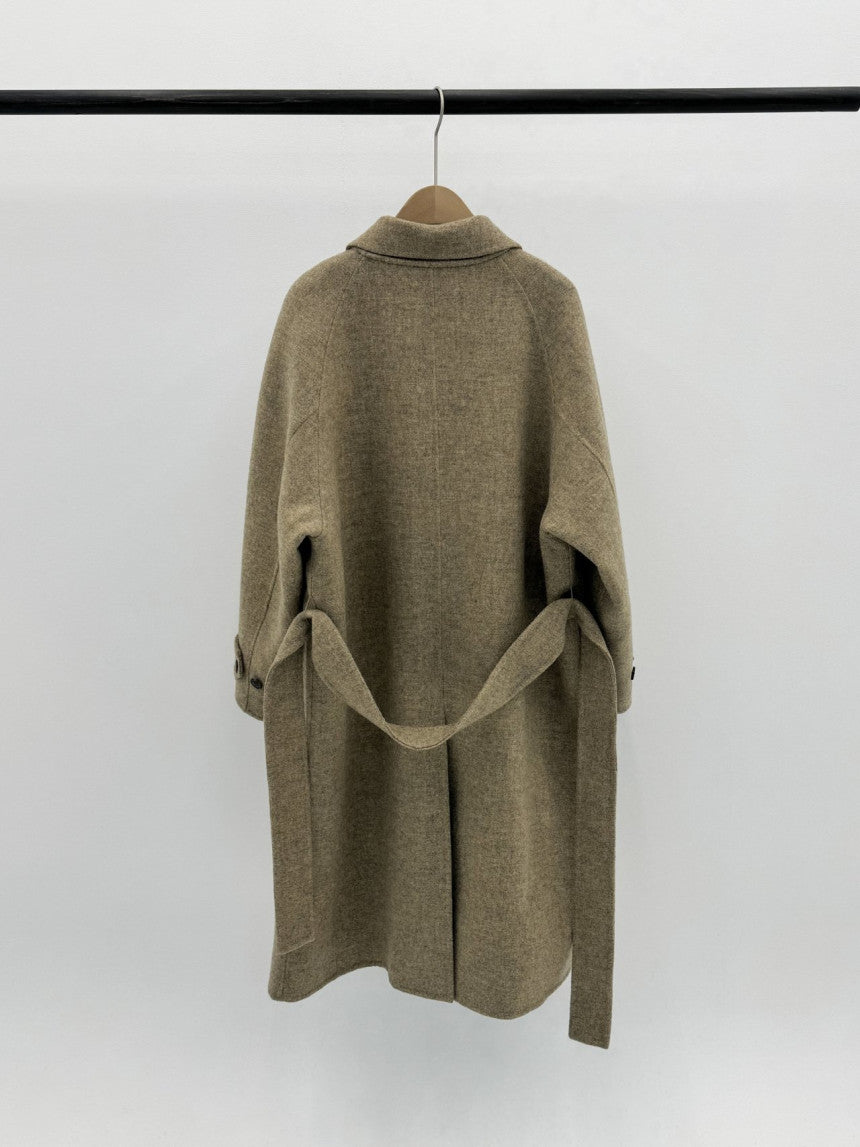 Serin shetland hadmade coat-2col