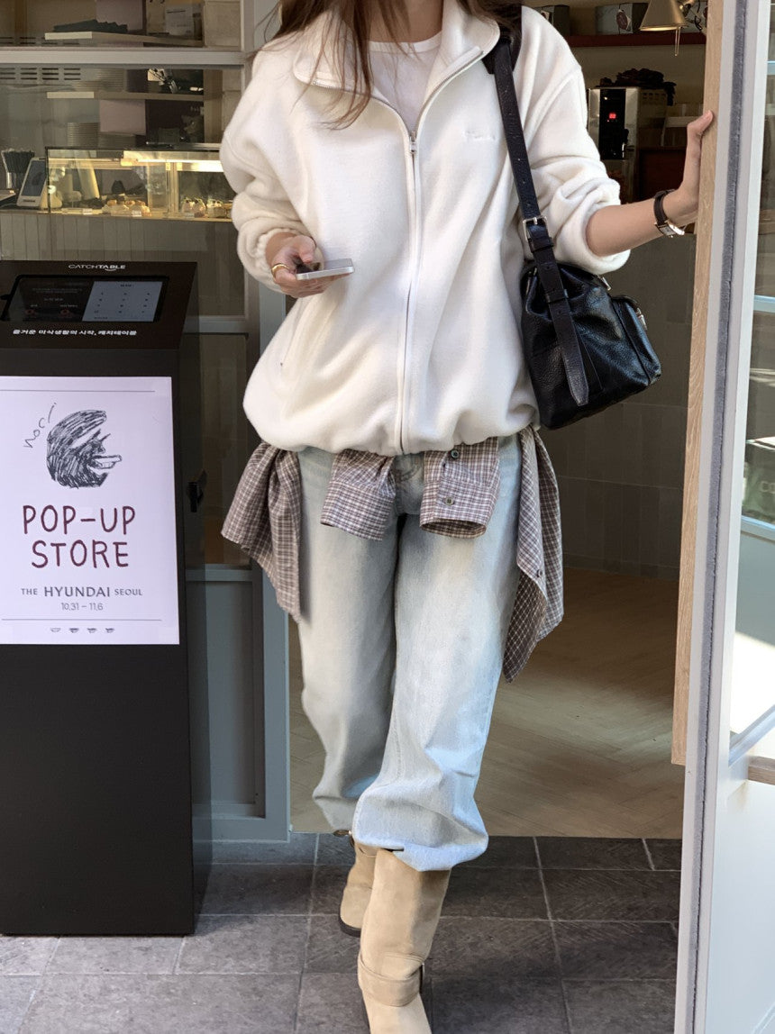 Luzern fleece zip up&pants-3col