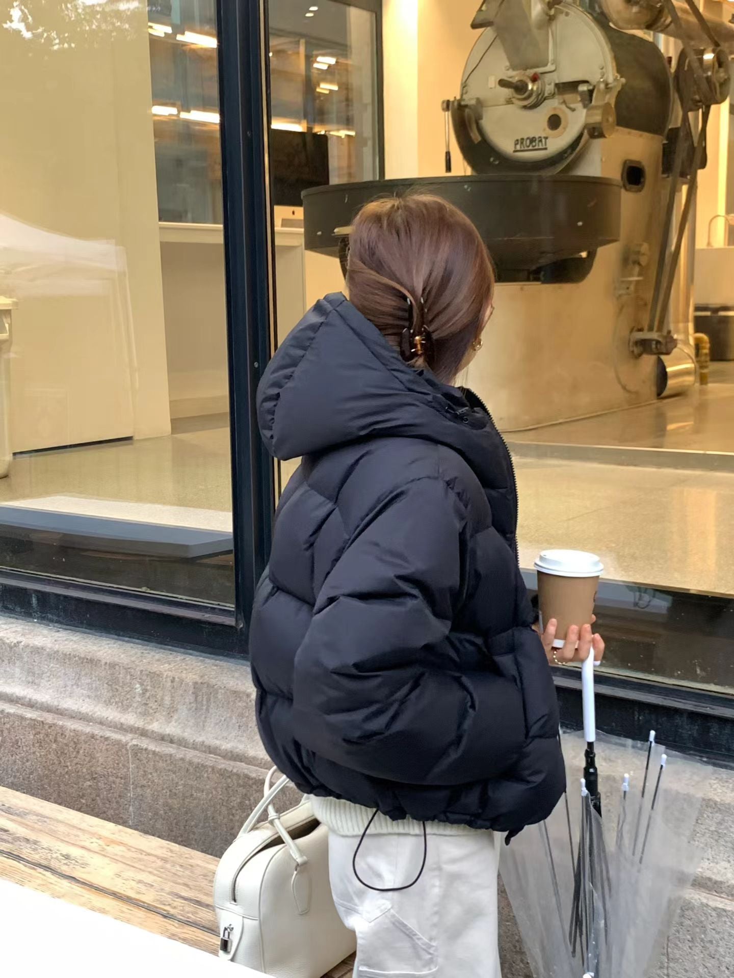 Ounce bunny hoodie padding-3col