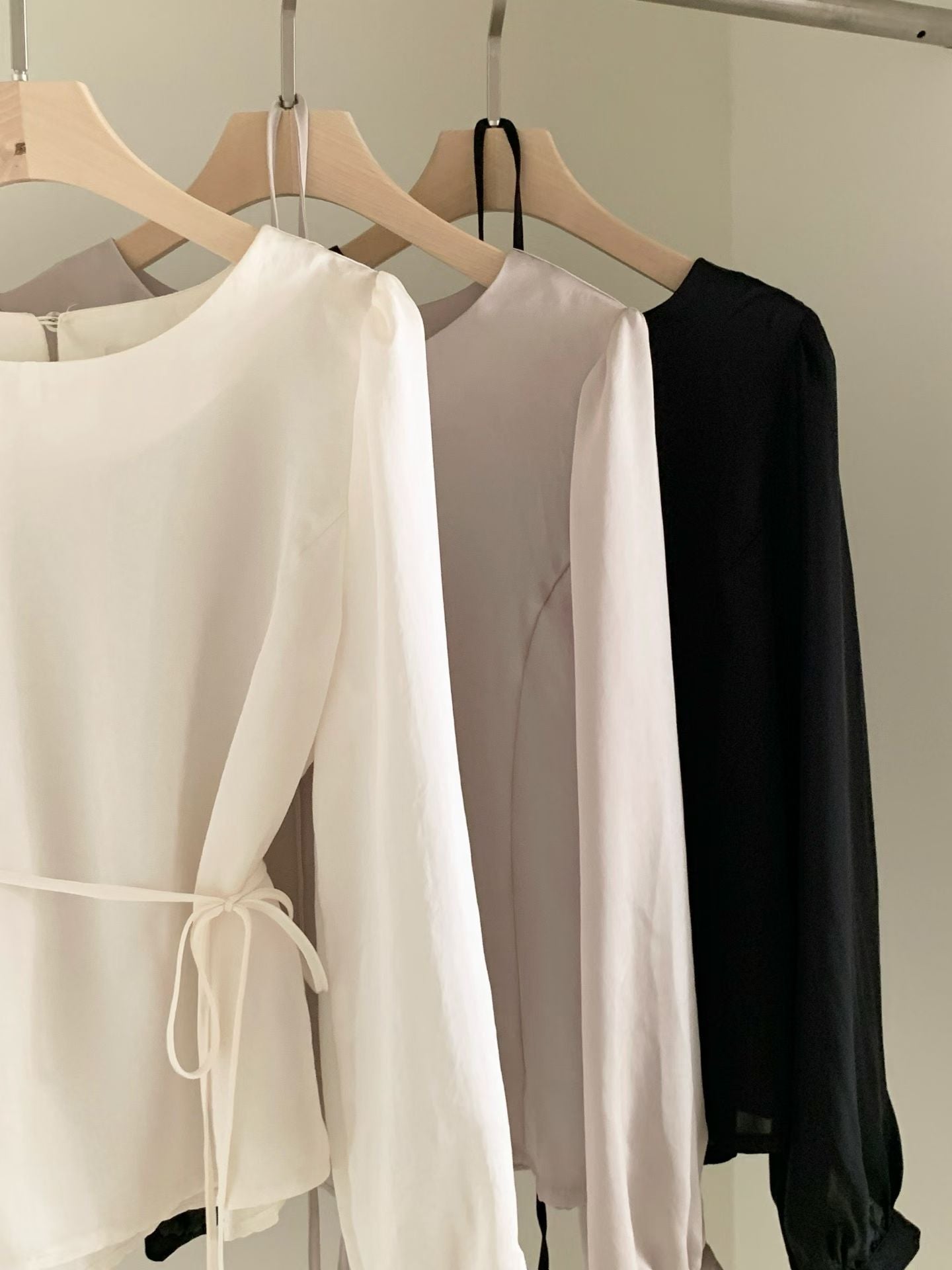 dear satin blouse-3col