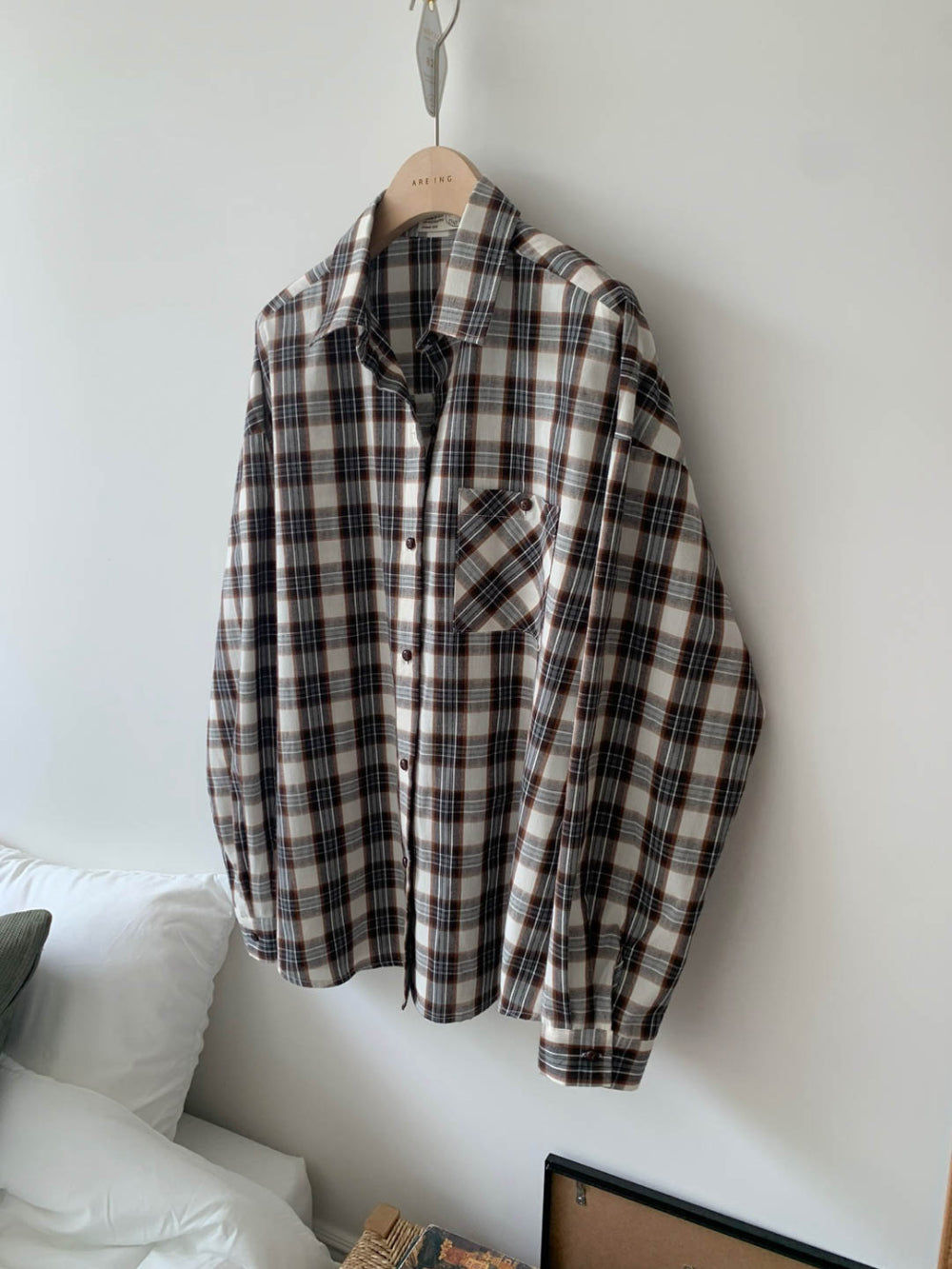 Pig check shirt-2col