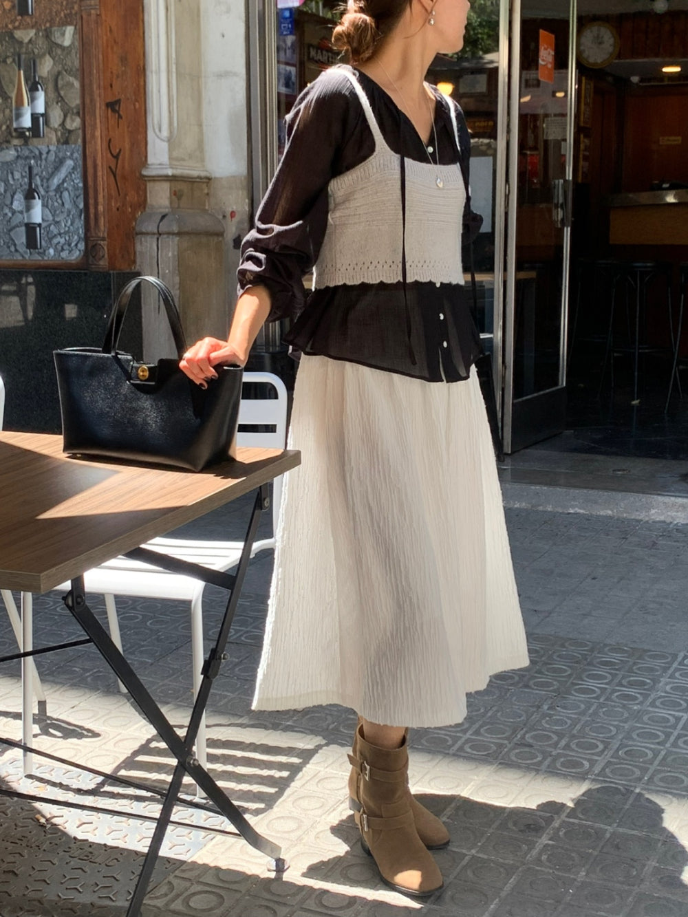 chocolat skirt-2col