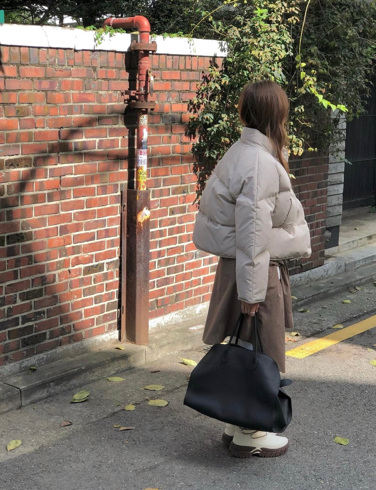 Carol goosedown short padding-2col