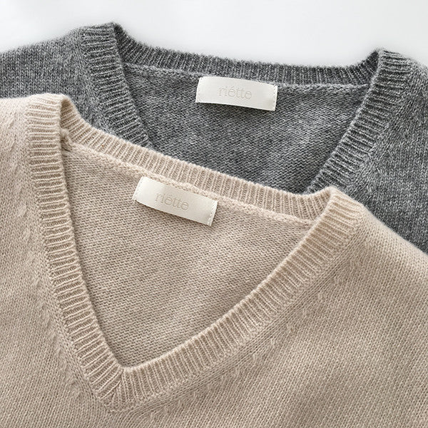 sale gray即納 riette sage wool knit