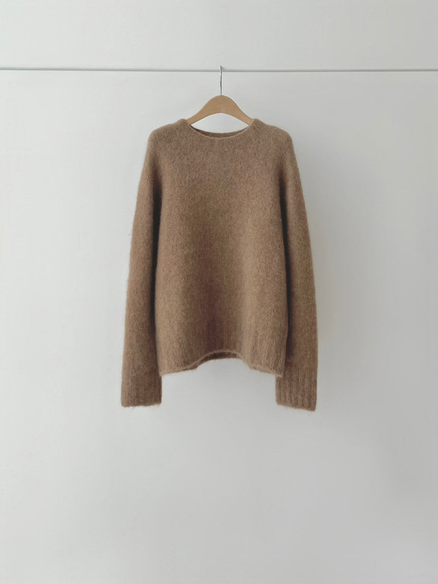 Ounce alpaca round holega knit-4col