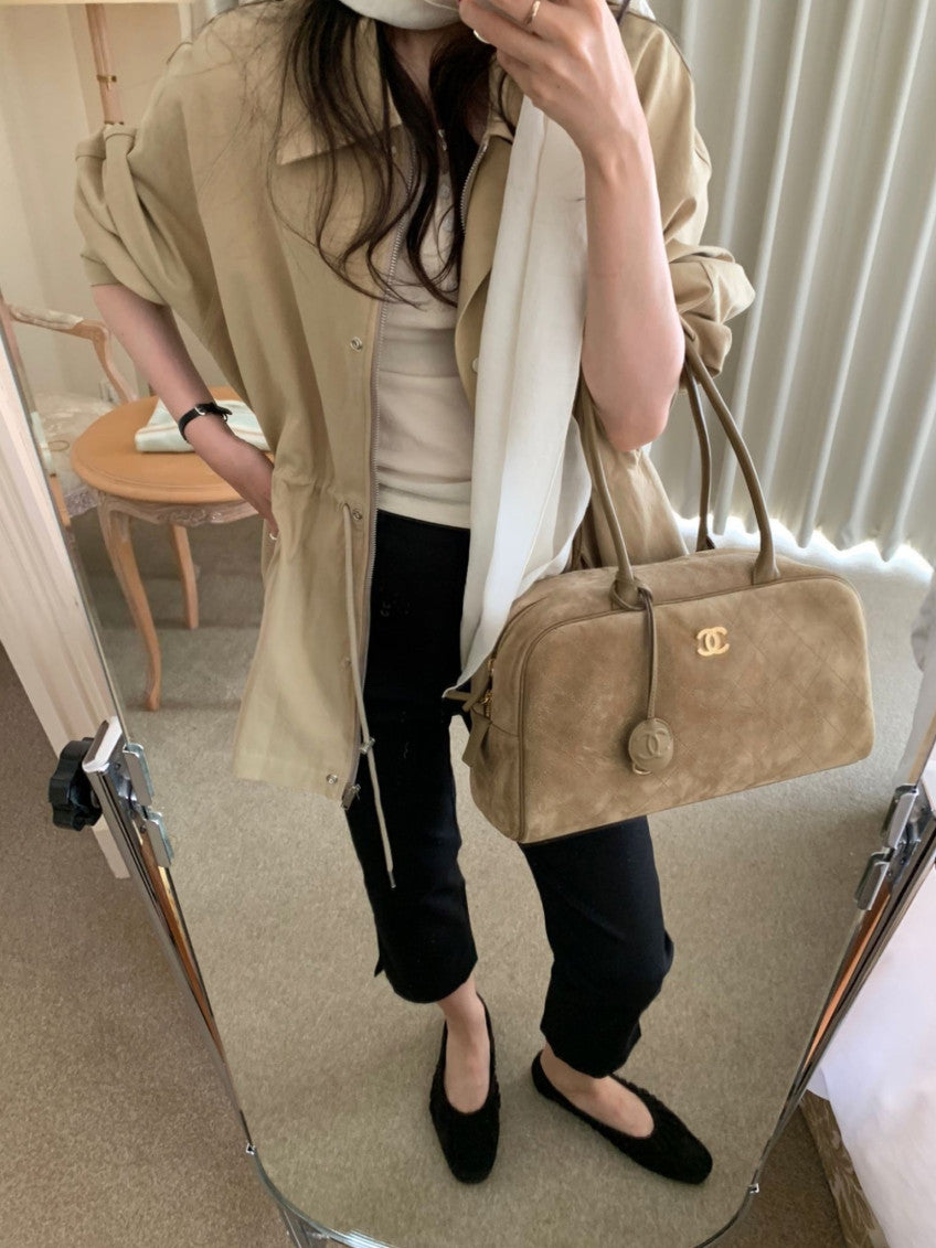 Half-string field jacket-2col