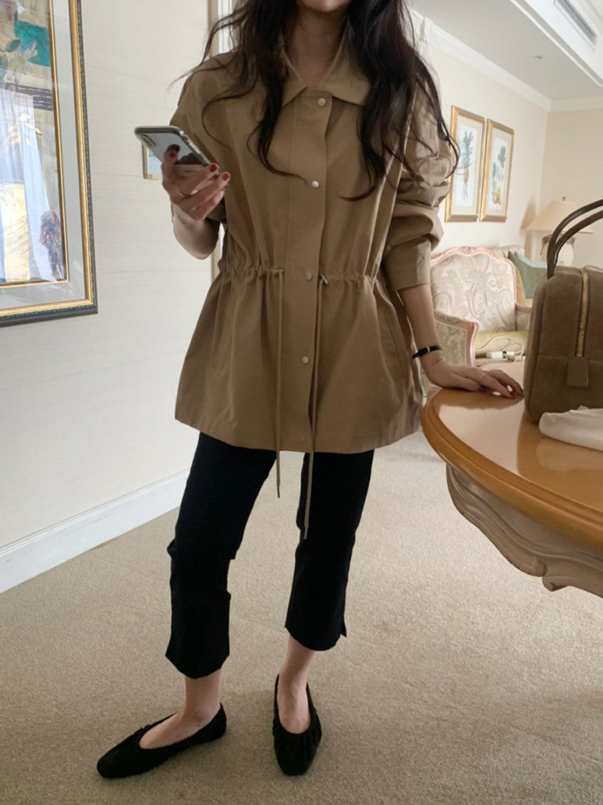 Half-string field jacket-2col