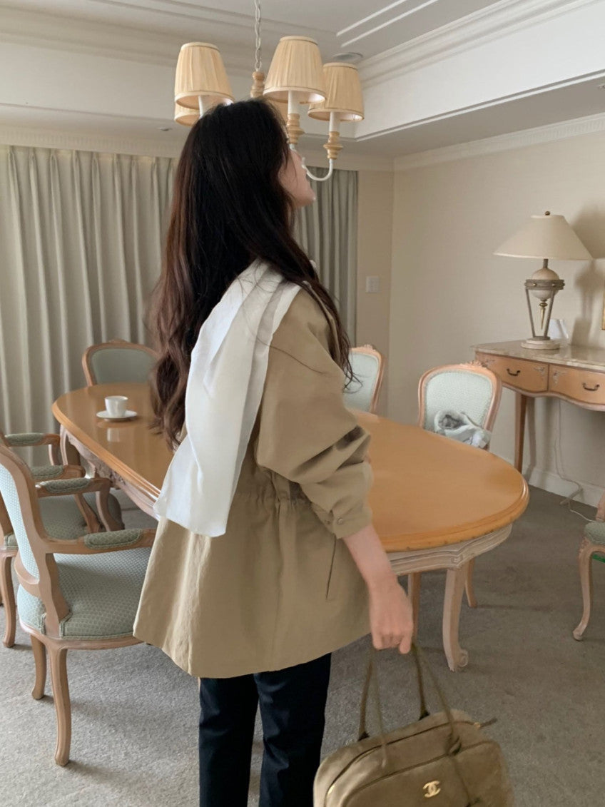 Half-string field jacket-2col