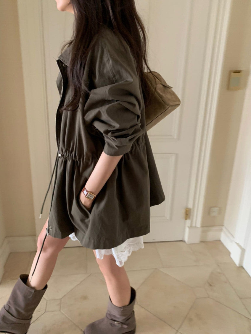 Half-string field jacket-2col