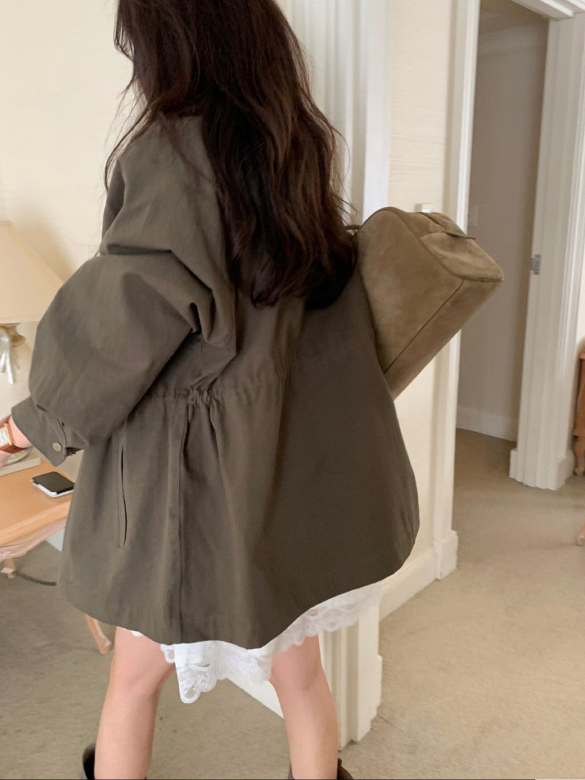 Half-string field jacket-2col