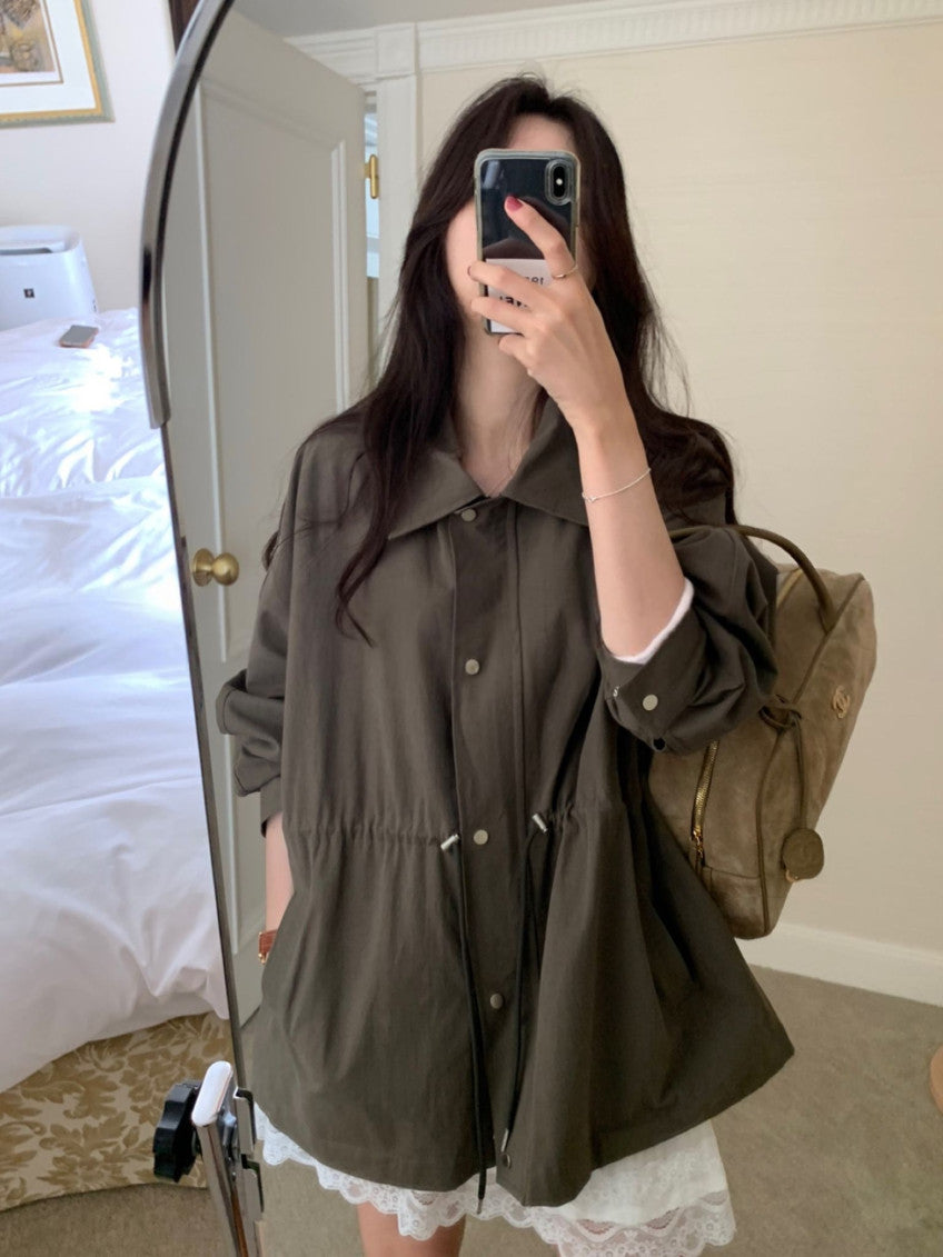 Half-string field jacket-2col